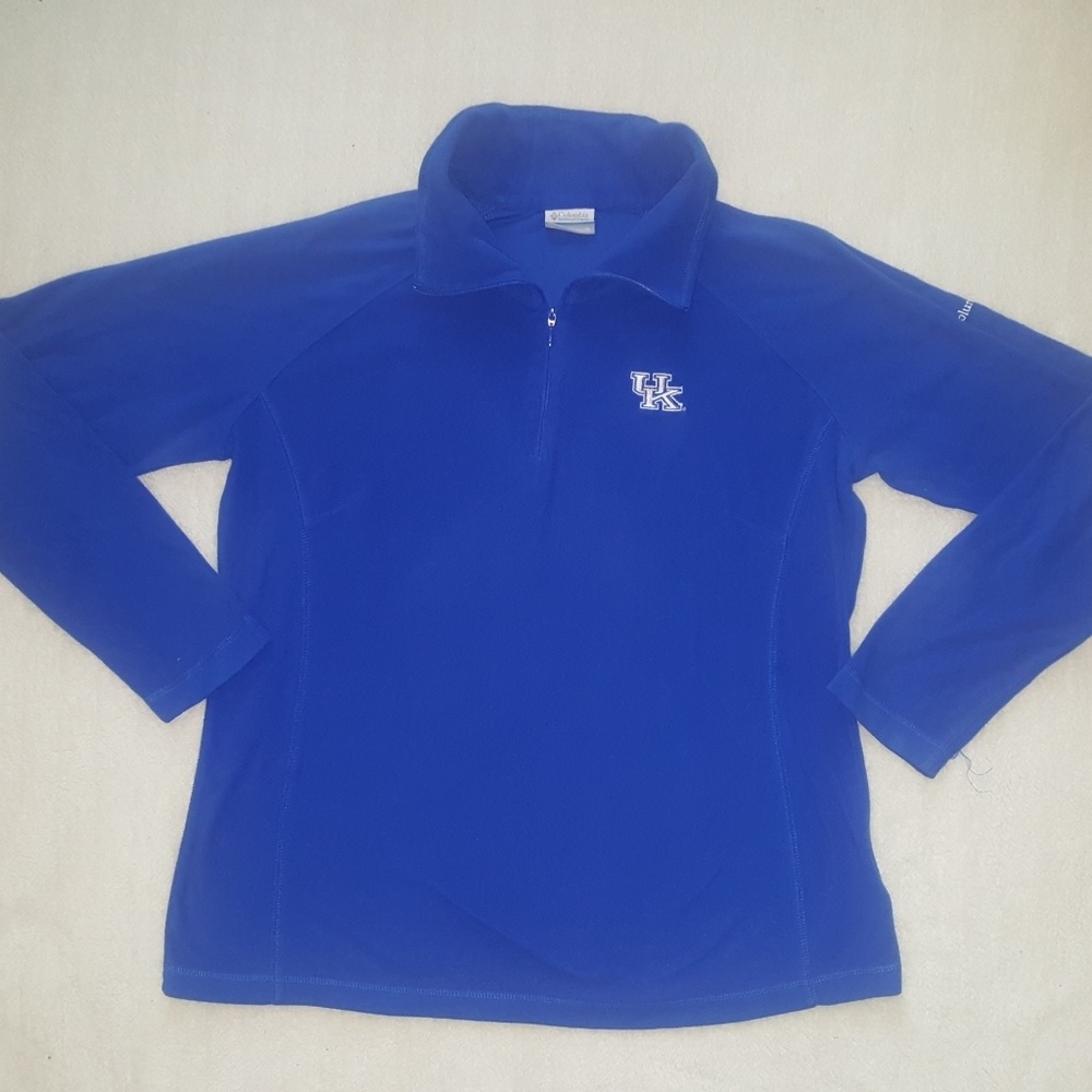 Columbia Quater Zip Kentucky pullover
